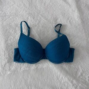 Blue BEBE push-up bra Size 36C